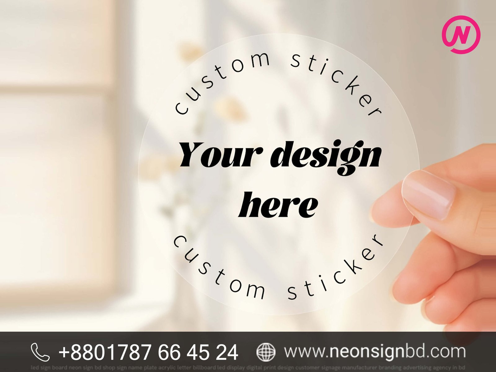 Custom Die Cut Sticker Design and Printing | Best Quality