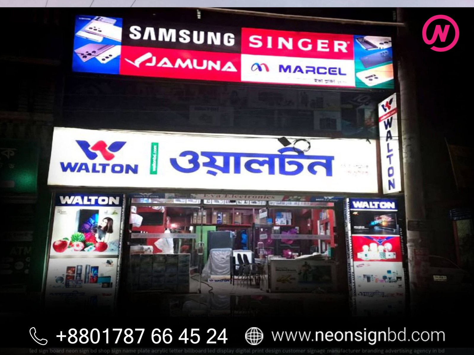Profile Box Signage for Business Branding