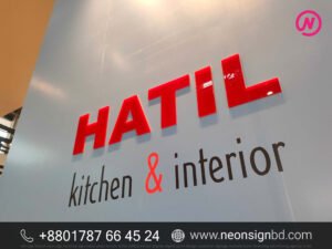 Acrylic Sign BD for Business Branding