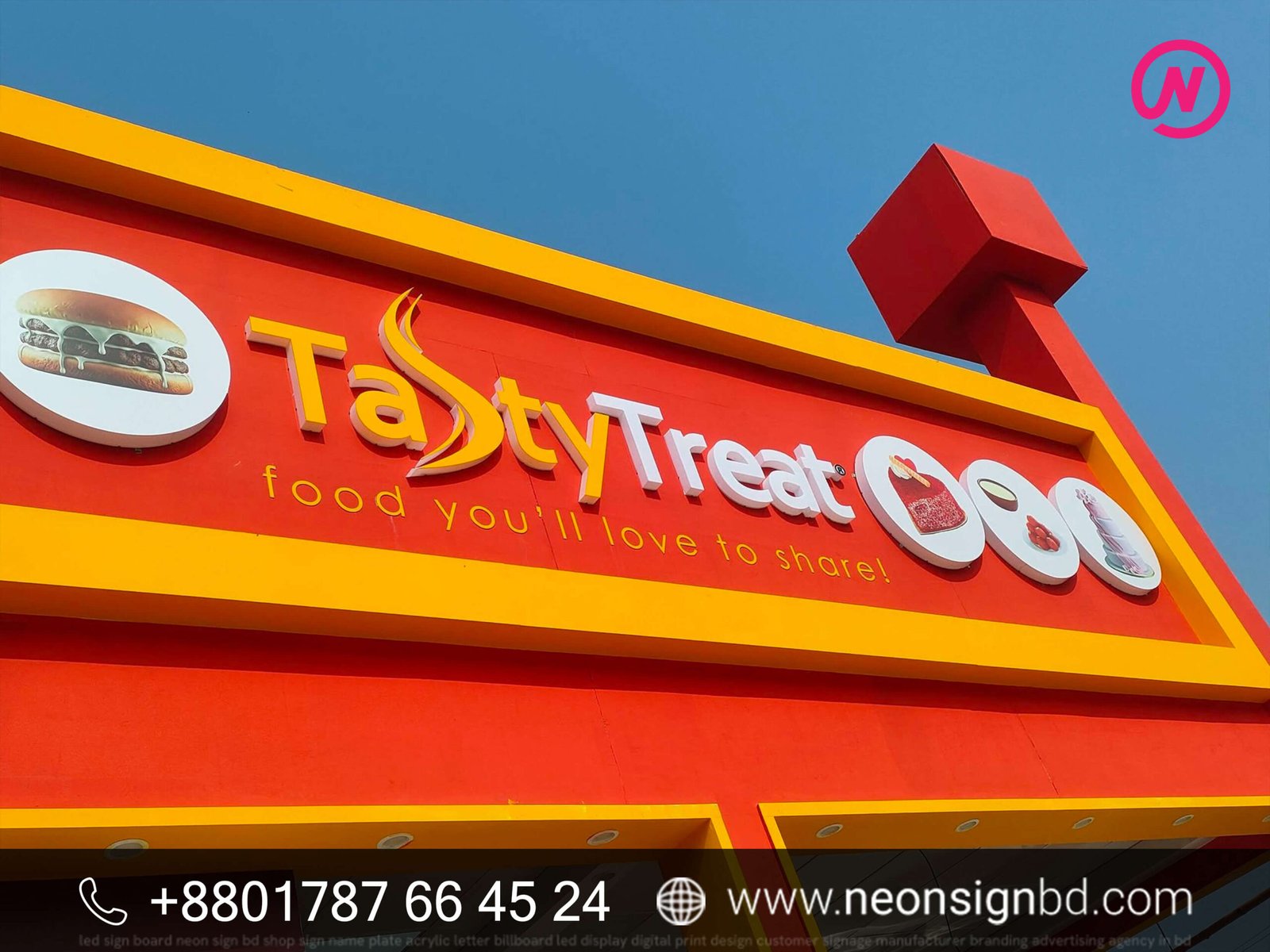3D Acrylic Sign Board in Bangladesh